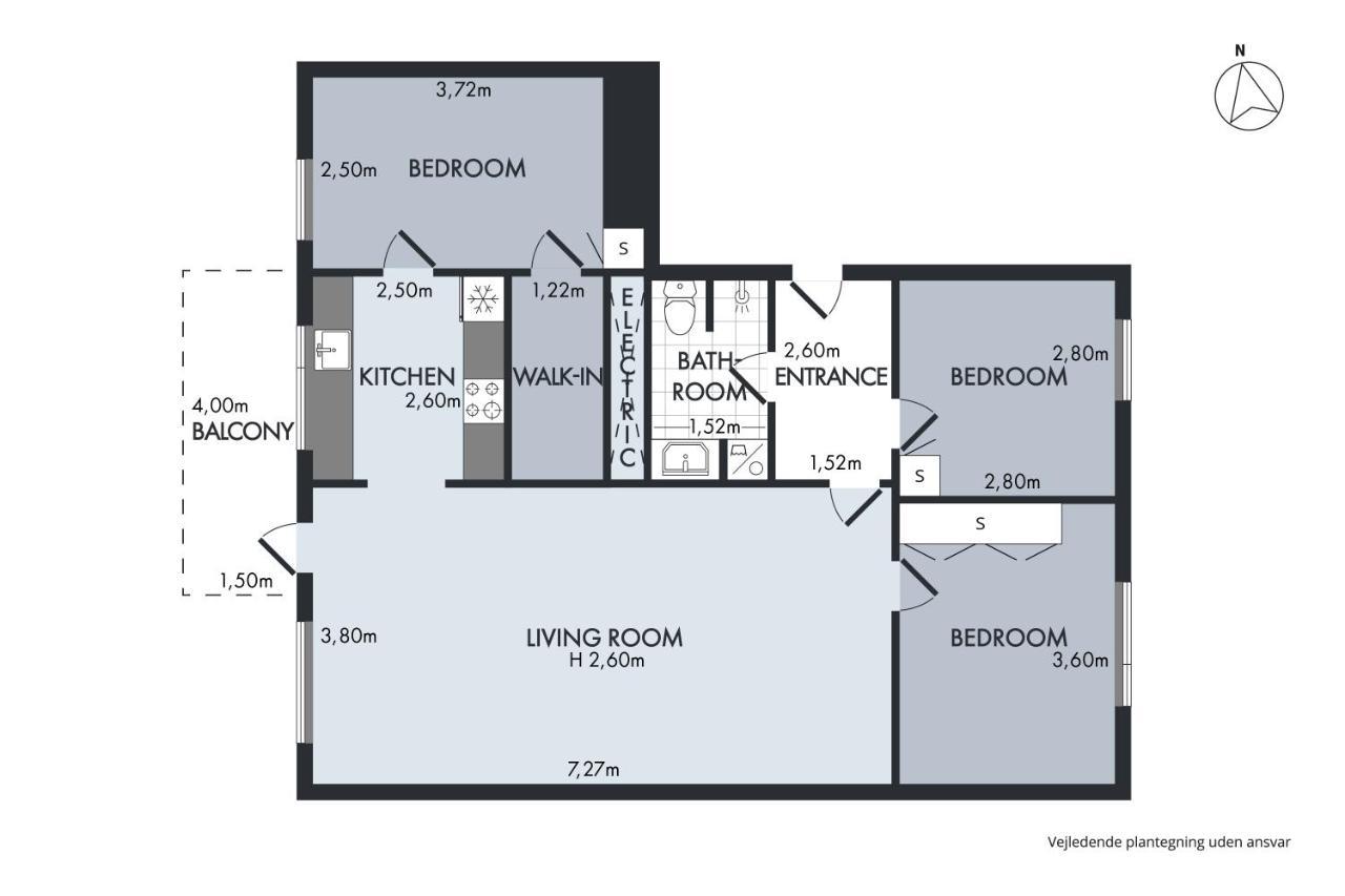 Sanders Arena - Precious Three-bedroom Close To Metro Station Lägenhet